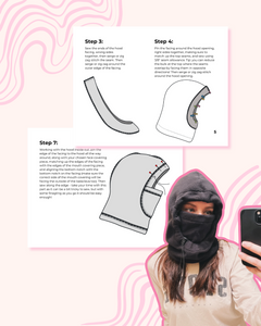 Bobby Balaclava PDF Sewing Pattern