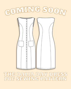 Dalia Day Dress PDF Sewing Pattern