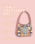 Load image into Gallery viewer, Carly Crossbody Bag PDF sewing pattern
