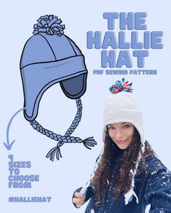 Hallie Hat PDF Sewing Pattern