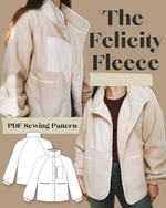 Load image into Gallery viewer, Felicity Fleece PDF Sewing Pattern
